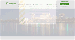 Desktop Screenshot of holidayinntulsa.com
